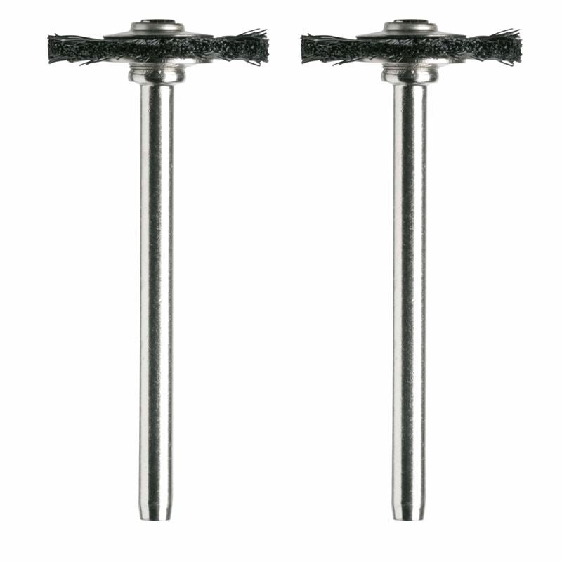 Dremel | 403 - 02 3/4 In. Nylon Bristle Brushes (2 Pack) - Mississauga Hardware Centre Inc