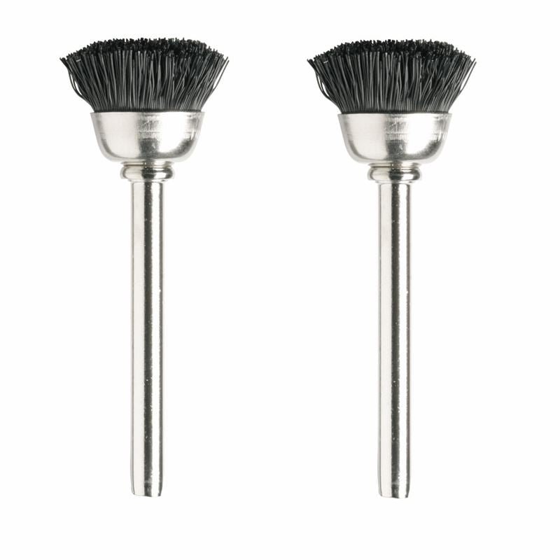 Dremel | 404 - 02 1/2 In. Nylon Bristle Brushes (2 Pack) - Mississauga Hardware Centre Inc