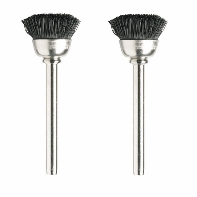 Dremel | 404 - 02 1/2 In. Nylon Bristle Brushes (2 Pack) - Mississauga Hardware Centre Inc