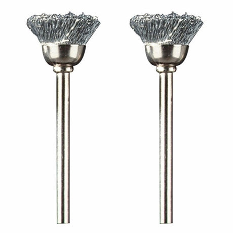 Dremel | 442 - 02 1/2 In. Carbon Steel Brushes (2 Pack) - Mississauga Hardware Centre Inc