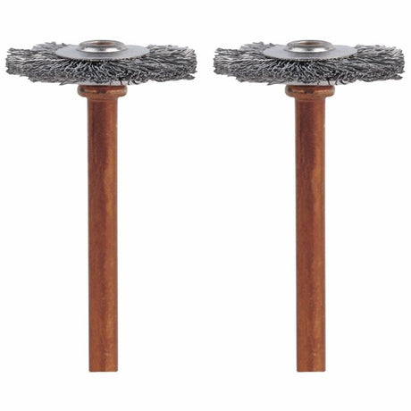 Dremel | 530 - 02 3/4 In. Stainless Steel Brushes (2 Pack) - Mississauga Hardware Centre Inc