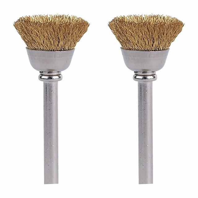 Dremel | 536 - 02 1/2 In. Brass Brushes (2 Pack) - Mississauga Hardware Centre Inc