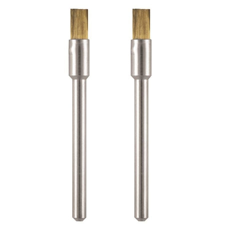 Dremel | 537 - 02 1/8 In. Brass Brushes (2 Pack) - Mississauga Hardware Centre Inc