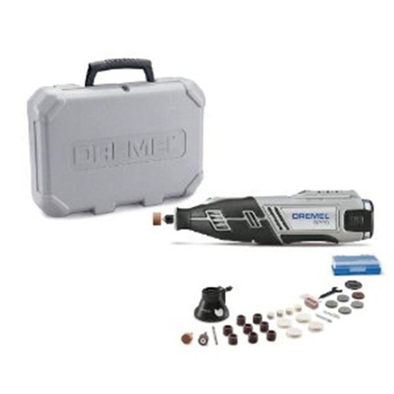 Dremel | 8220 - 1/28 12 V Cordless Rotary Tool Kit - Mississauga Hardware Centre Inc
