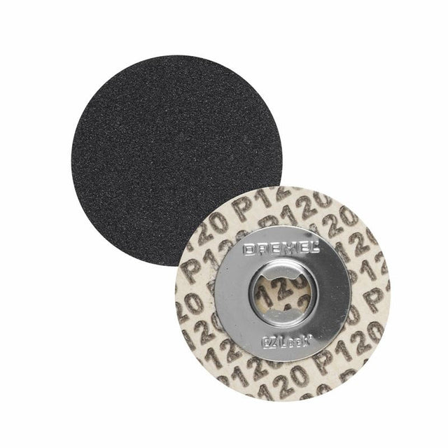 Dremel | EZ412SA 5 - pc. 1 - 1/4 In. 120 Grit EZ Lock Sanding Discs - Mississauga Hardware Centre Inc