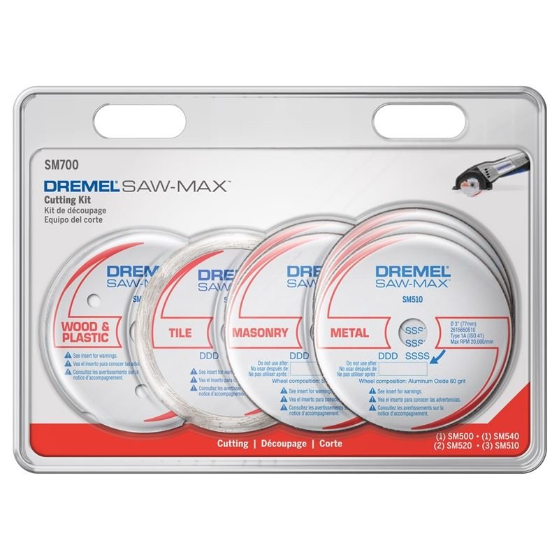 Dremel | SM700 7 pc. Saw - Max Cutting Wheels - Mississauga Hardware Centre Inc