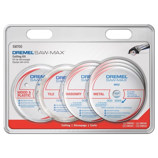 Dremel | SM700 7 pc. Saw - Max Cutting Wheels - Mississauga Hardware Centre Inc