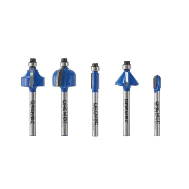 Dremel | TR770 5 pc. Trio Carbide Starter Router Bit Set - Mississauga Hardware Centre Inc