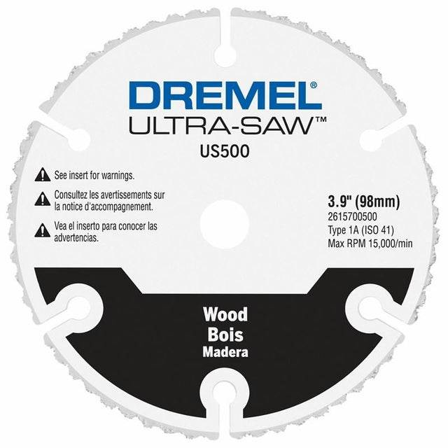 Dremel | US500 - 01 4 In. Carbide Wood Cutting Wheel - Mississauga Hardware Centre Inc