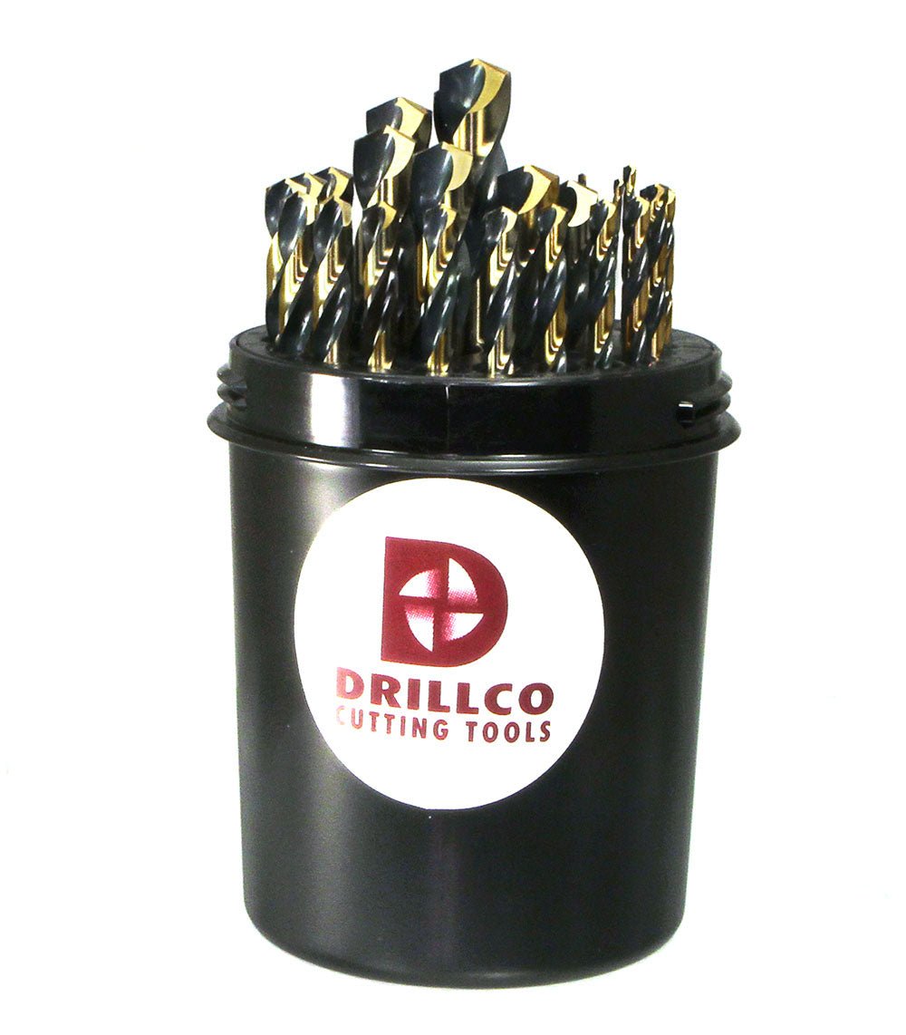 DRILLCO 400NW29 29PC HD NITRO DRILL PAL 1/16 - 1/2 BY 64ths - Mississauga Hardware Centre Inc