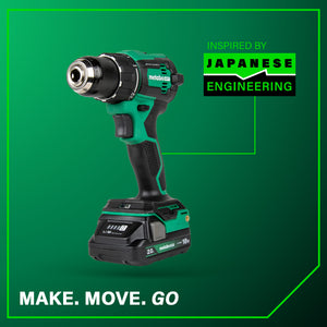 metabo HPT DS18DEXM 18V MultiVolt™ 1/2" Cordless Brushless Driver Drill Kit