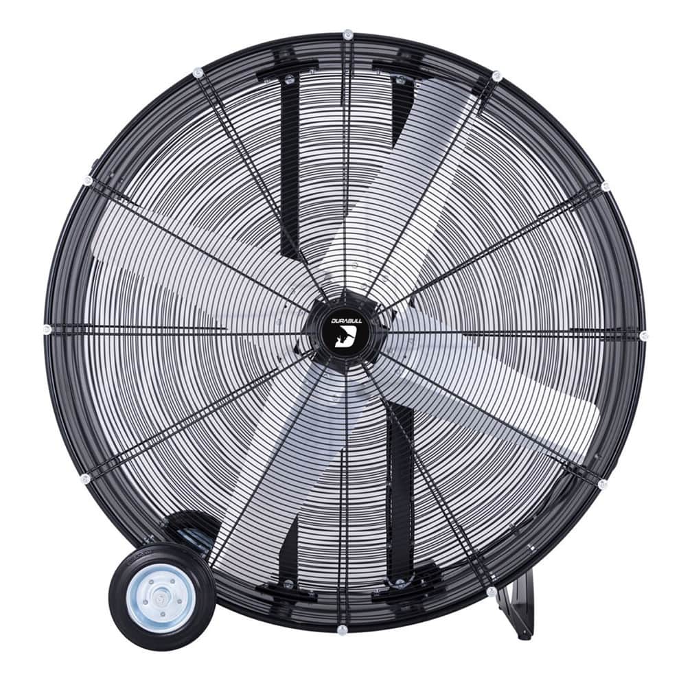 DURABULL DURDF42 42" Corded Portable Drum Fan with Wheels