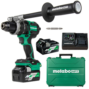 metabo HPT DV36DCM 36V MULTIVOLT™ CORDLESS BRUSHLESS 1/2" HAMMER DRILL KIT