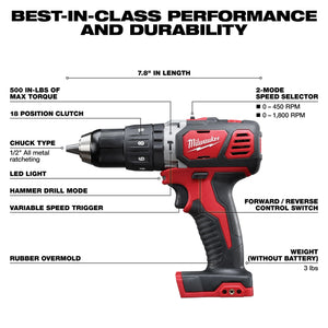 Milwaukee | 2696-24 18V Cordless Lithium-Ion 4-Tool Combo Kit
