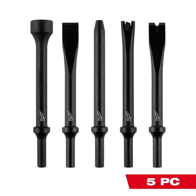 Milwaukee 49-16-3776 5PC Hammer Chisel Bit Set (For Striker)