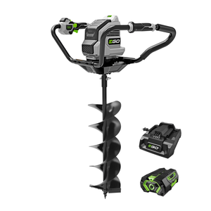 EGO EG0803 Power+ Earth Auger with 4.0Ah Battery and 320W Charger - Mississauga Hardware Centre Inc