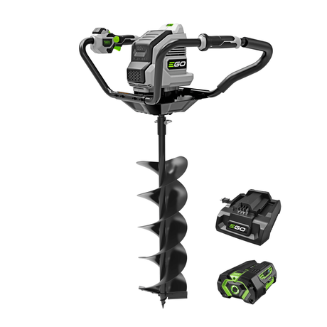 EGO EG0803 Power+ Earth Auger with 4.0Ah Battery and 320W Charger - Mississauga Hardware Centre Inc