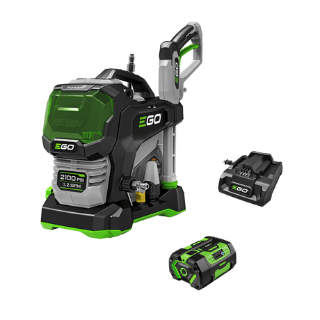 EGO HPW2105 POWER+ 2100 PSI Compact Pressure Washer with 6.0Ah Battery and 320W Charger - Mississauga Hardware Centre Inc
