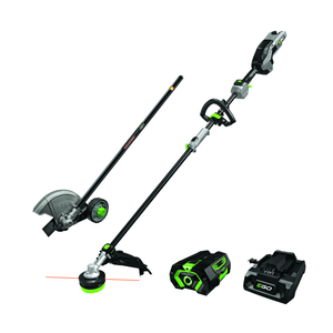 EGO MHC1603 Power+ MultiHead Combo Kit; 16 Carbon Fiber String Trimmer with POWERLOAD™, Carbon Fiber Edger, and 56V Power Head with 4.0Ah Battery and 320W Charger - Mississauga Hardware Centre Inc