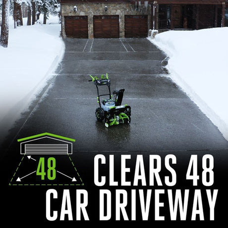 EGO SNT2406 - 4 POWER+ 24 IN. SELF PROPELLED 2 STAGE SNOW BLOWER WITH 4 - 10AH BATTERIES - Mississauga Hardware Centre Inc