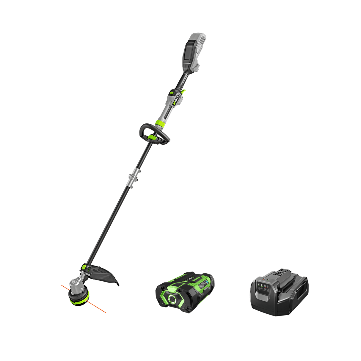 EGO ST1611T POWER+ 16" POWERLOAD™ String Trimmer with Carbon Fiber Shaft with 2.5Ah Battery and 210W Charger - Mississauga Hardware Centre Inc