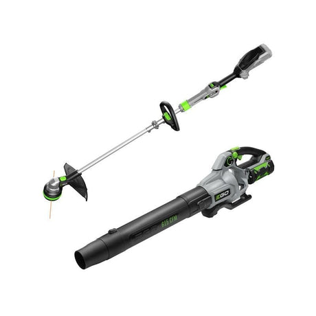 EGO ST6151LB POWER+ 15" POWERLOAD STRING TRIMMER WITH ALUMINUM TELESCOPIC SHAFT and 615 CFM BLOWER COMBO KIT - Mississauga Hardware Centre Inc