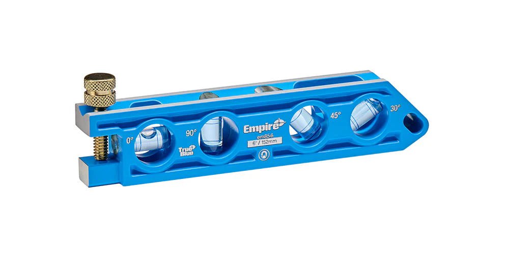 Empire EM85.6 6" TRUE BLUE® Die Cast Torpedo Level - Magnetic - Mississauga Hardware Centre Inc