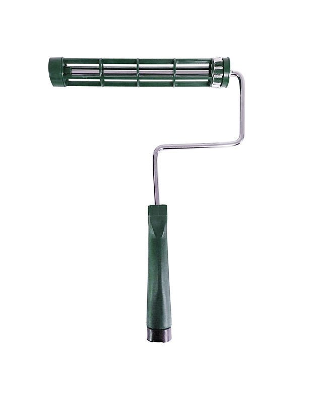 RICHARD 92041 9 1/2 in. Pro Heavy-Duty cage frame, with metal retaining rings, plastic handle Paint Roller