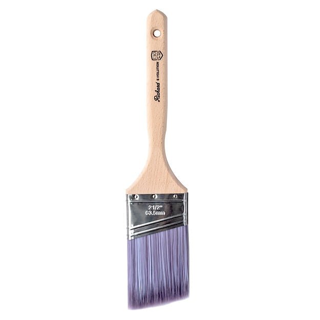 RICHARD 82813 2 1/2 in. E-Volution paint brush, polyester SRT stiff blend, wood handle