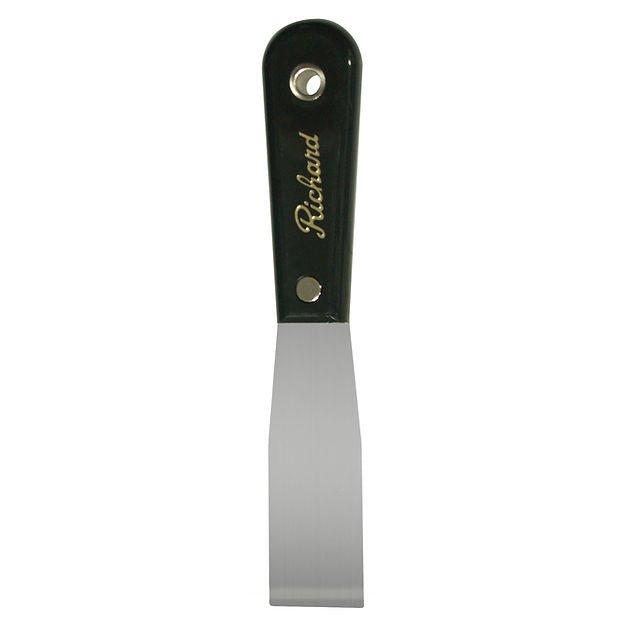 RICHARD P-1 1/4-F 1 1/4 in. putty knife, flexible carbon steel blade
