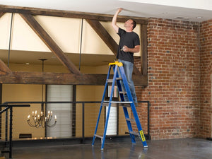 FEATHERLITE 6305 5′ HEAVY DUTY FIBERGLASS STEPLADDER - Mississauga Hardware Centre Inc