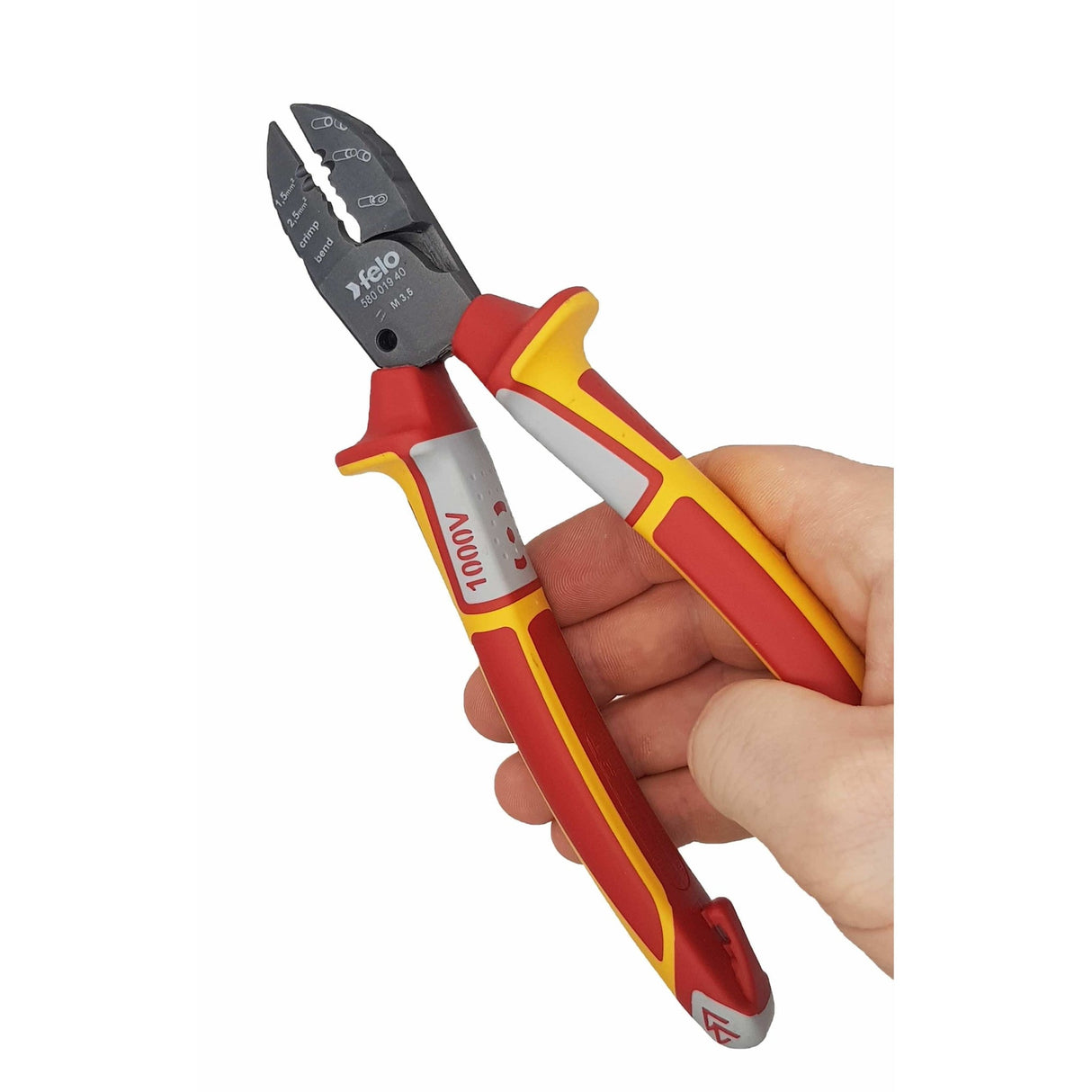 Felo Electrician Side Cutters VDE 3C 190 mm - 7.5" - Mississauga Hardware Centre Incfelo00058301940