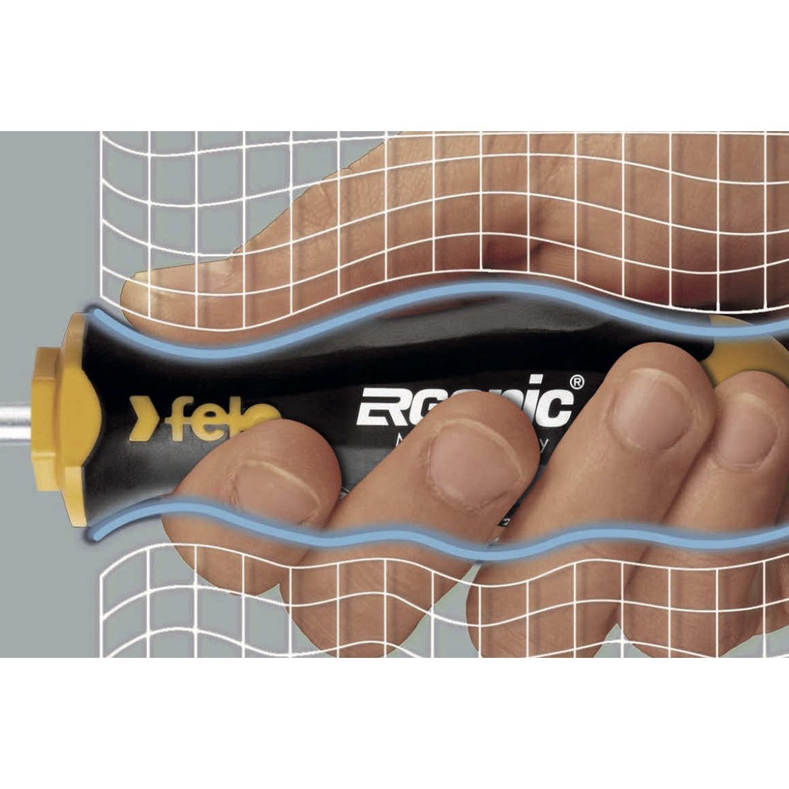 FELO SD ERGONIC Slotted SL 6,5 x 1,2 x 150 Slotted - Screwdriver with 3C - handle - Mississauga Hardware Centre Inc