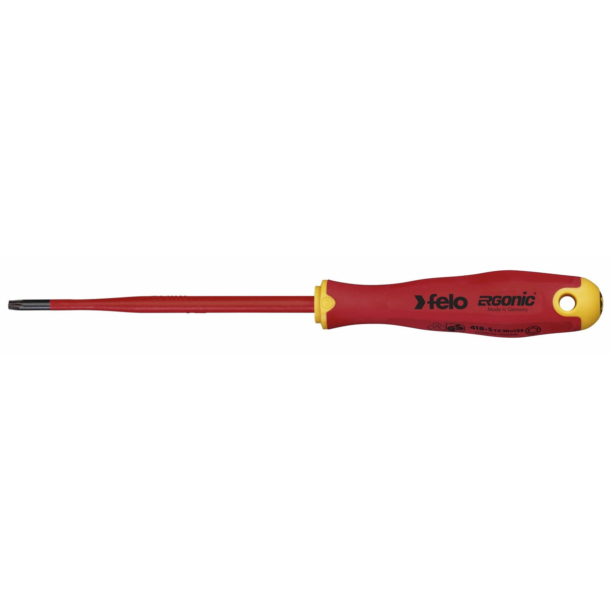 FELO SD ERGONIC VDE E - slim TORX® T 20 x 125 Screwdriver with 3C - handle - Mississauga Hardware Centre Inc