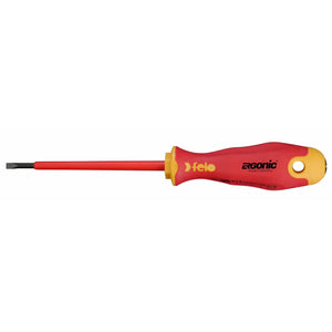 FELO SD ERGONIC VDE Slotted SL 4,0 x 0,8 x 100 Slotted - Screwdriver with 3C - handle - Mississauga Hardware Centre Inc