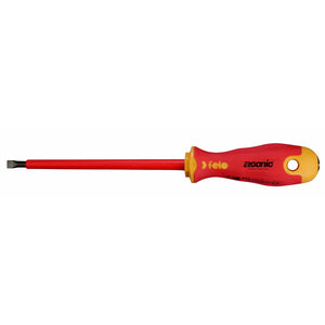 FELO SD ERGONIC VDE Slotted SL 6,5 x 1,2 x 150 - Screwdriver with 3C - handle - Mississauga Hardware Centre Inc