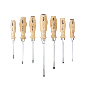 Felo SD Wooden handle Set 7 - pcs. SL/PZ/PH - Mississauga Hardware Centre Inc