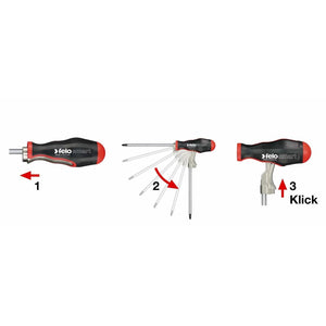 Felo XL - Strongbox smart Evo 13 - pcs. SL/PH/PZ/TORX®/HEX - Mississauga Hardware Centre Inc
