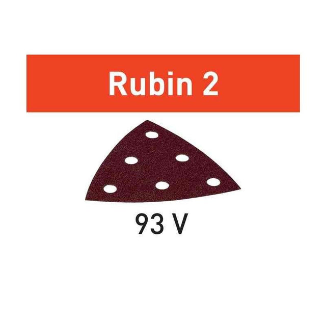 Festool | 499164 Sanding disc Rubin 2 STF V93/6 P100 RU2/50 - Mississauga Hardware Centre Inc