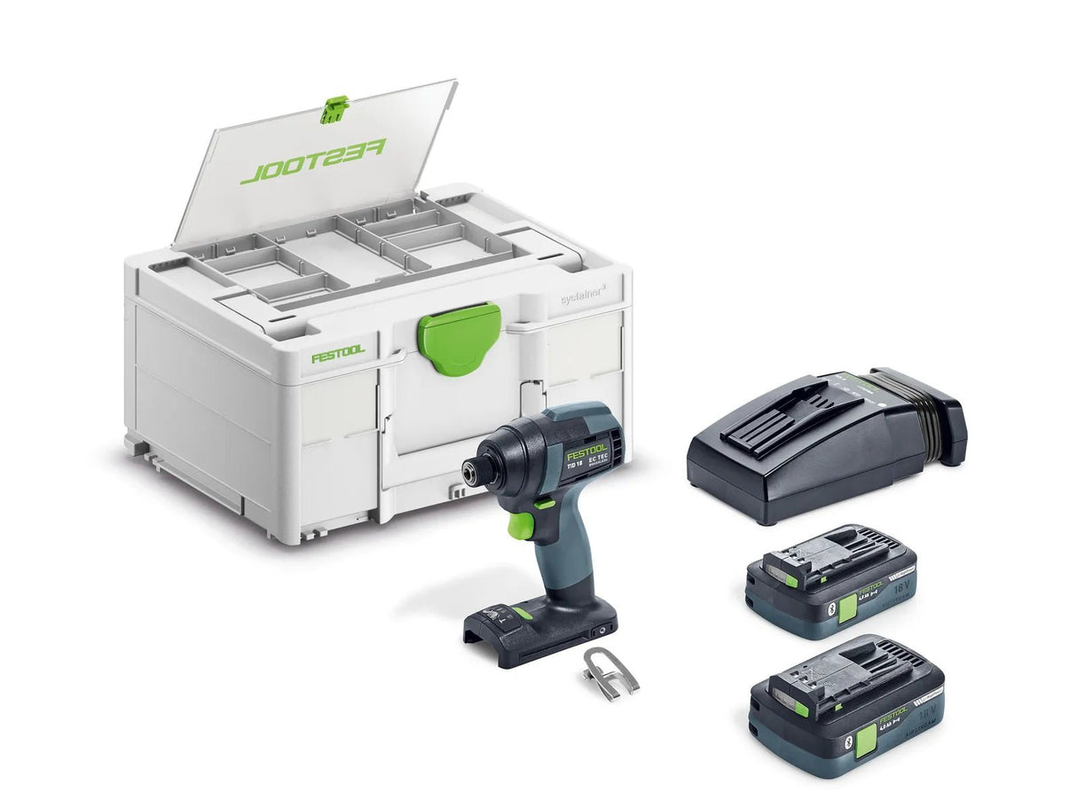 Festool 577614 TID 18 HPC 4,0 I - Plus Cordless impact drill - Mississauga Hardware Centre Inc