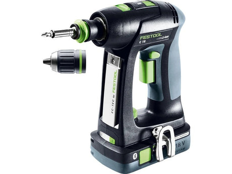 FESTOOL 577619 C 18 HPC 4,0 I - Set Cordless Drill - Mississauga Hardware Centre Inc