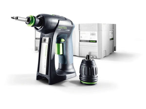 FESTOOL 577619 C 18 HPC 4,0 I - Set Cordless Drill - Mississauga Hardware Centre Inc