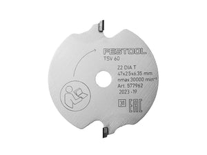 FESTOOL 577962 DIA 47x2,5x6,35 T2 Scoring saw blade WOOD FINE CUT SPECIAL - Mississauga Hardware Centre Inc