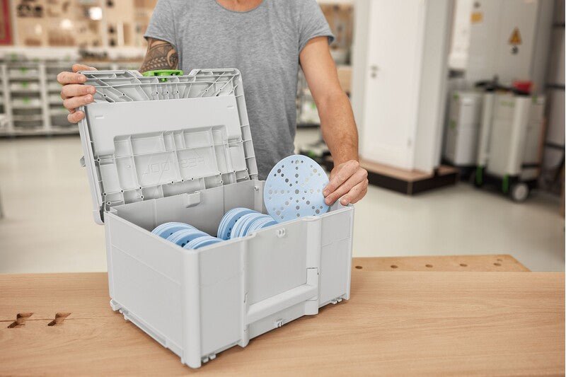 FESTOOL 578192 Abrasives Systainer³ Granat D150 GR SYS - Mississauga Hardware Centre Inc