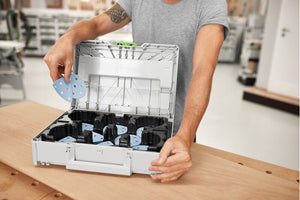 FESTOOL 578196 Abrasives Systainer³ Granat D90/V93 GR SYS - Mississauga Hardware Centre Inc