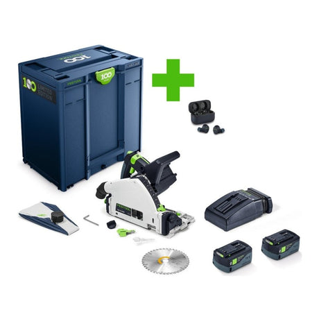FESTOOL 578231 100 years Cordless Track Saw TSC 55 KEBI - F - Plus/XL 100Y Limited Edition - Mississauga Hardware Centre Inc