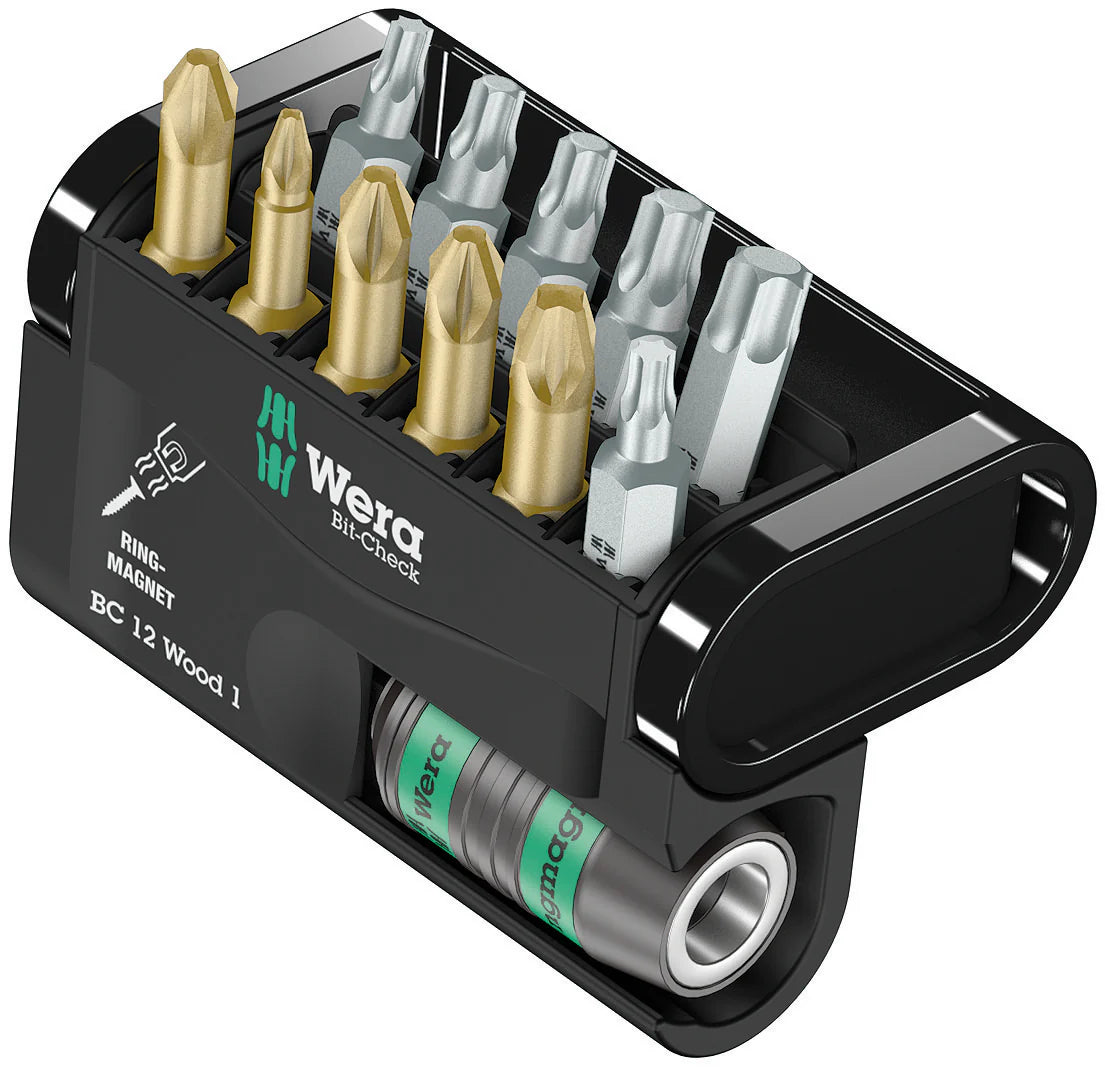 WERA 05136387001 Bit-Check 12 Universal 2, 12 pieces