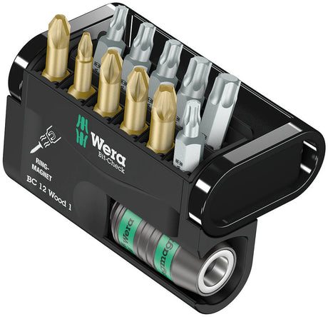 WERA 05136387001 Bit-Check 12 Universal 2, 12 pieces