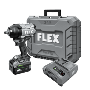 FLEX FX1472B - 1C 24V 3/4" High - Torque Impact Wrench Kit - Mississauga Hardware Centre Inc