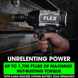 FLEX FX1472B - 1C 24V 3/4" High - Torque Impact Wrench Kit - Mississauga Hardware Centre Inc